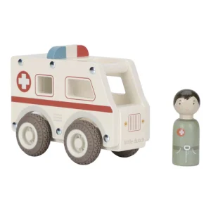 Ambulance en bois - Blanc - Essentials