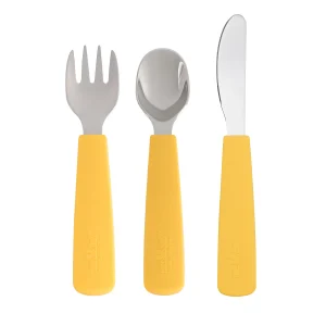 Set de Couverts Enfant Jaune
