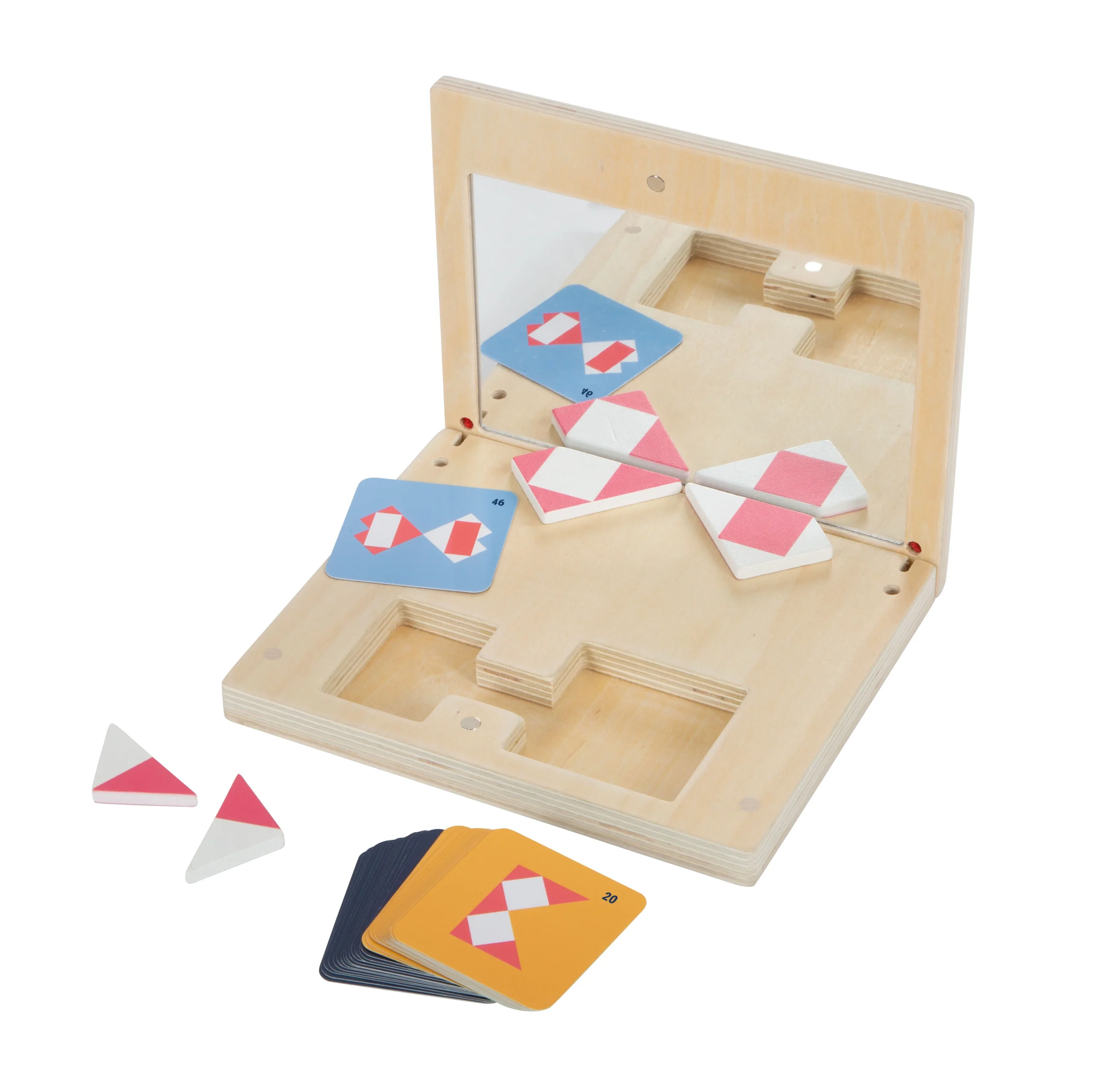 Jeu de symétrie avec miroir « Educate » – Image 4