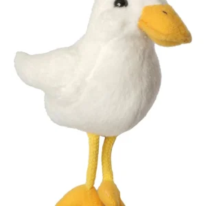 Marionnette à doigts Canard Blanc