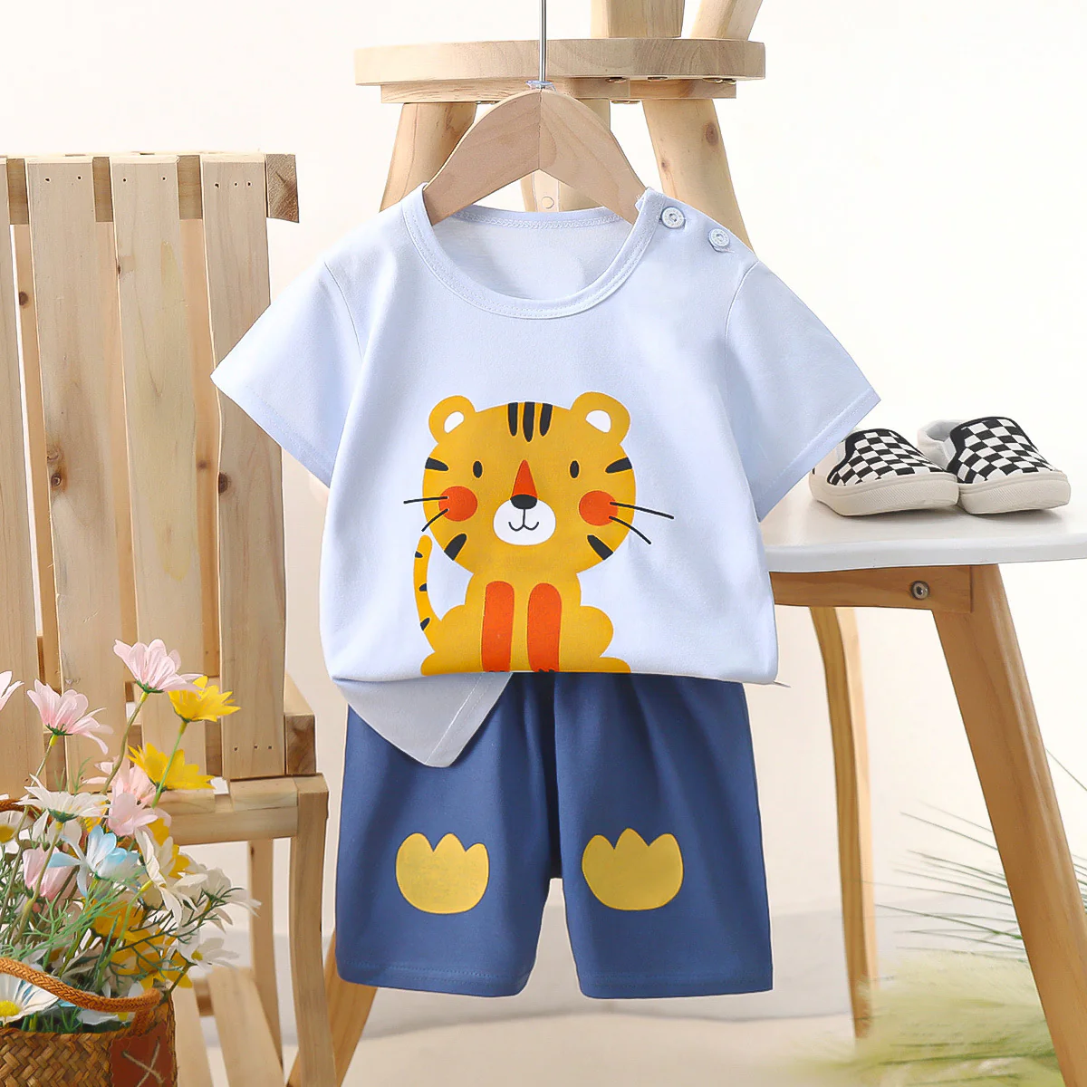 Ensemble enfant short et t-shirt d'été – Image 9