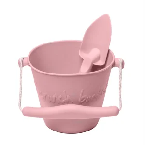 Set Seau Et Pelle Vieux Rose