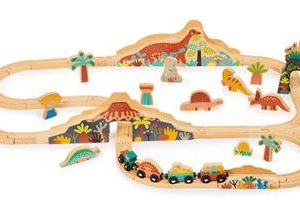 Set De Train Dinosaures