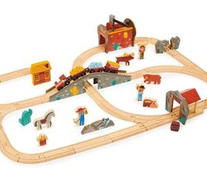 Set De Train De La Mine D'Or