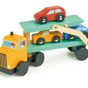 Transporteur De Voiture Avec 3 Voitures