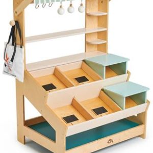 Étal De Marché en Bois