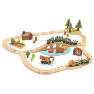 Set De Trains Pins Sauvages