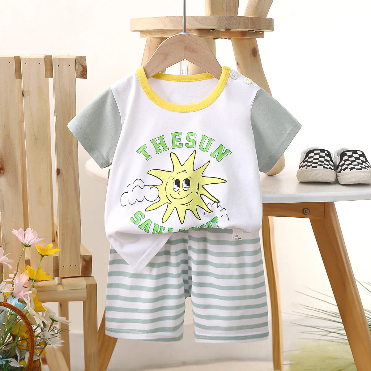 Ensemble enfant short et t-shirt d'été – Image 5
