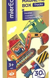 Boîte De Puzzle Magnétique - Camions
