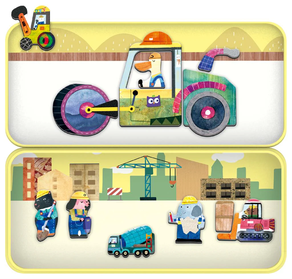 Boîte De Puzzle Magnétique - Camions – Image 4