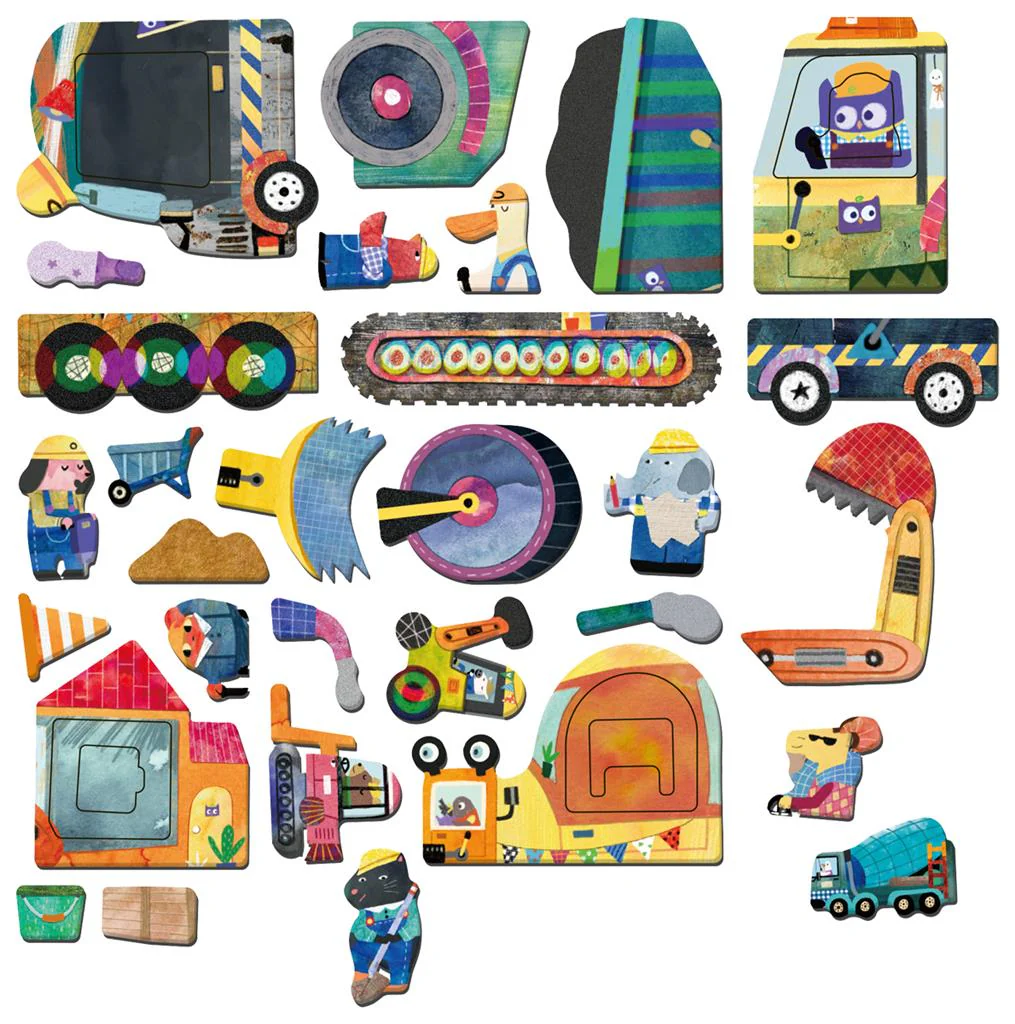 Boîte De Puzzle Magnétique - Camions – Image 9