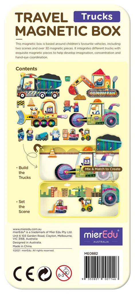 Boîte De Puzzle Magnétique - Camions – Image 5