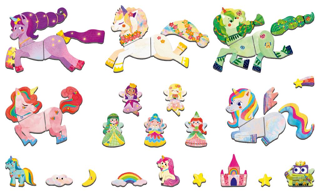 Boîte De Puzzle Magnétique - Licornes – Image 5