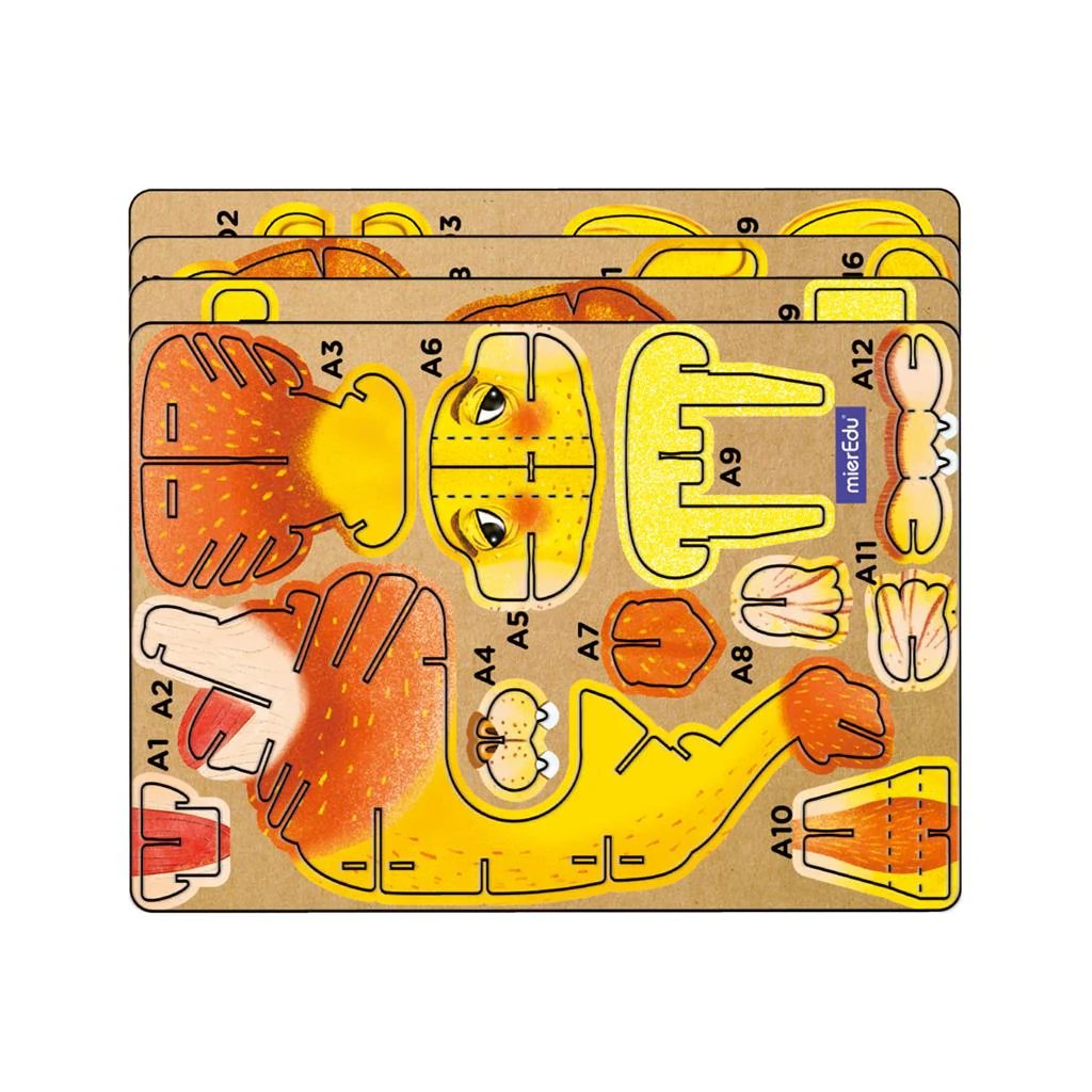 Puzzle 3D Construction - Lion – Image 5