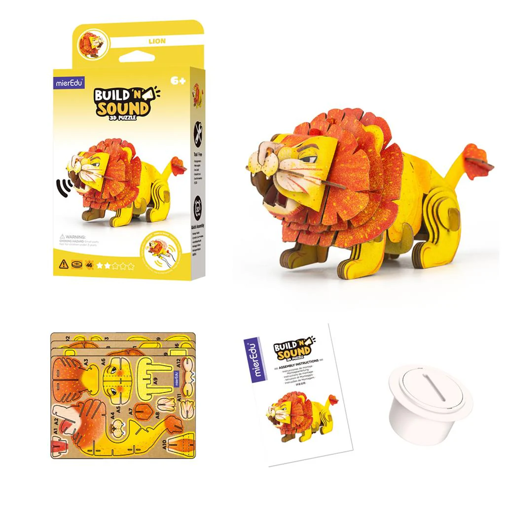 Puzzle 3D Construction - Lion – Image 8