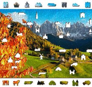 Puzzle - Sankt Magdalena Dolomites Italie