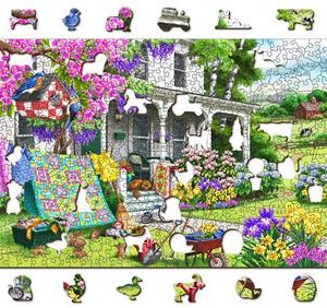 Puzzle - Countryside Garden