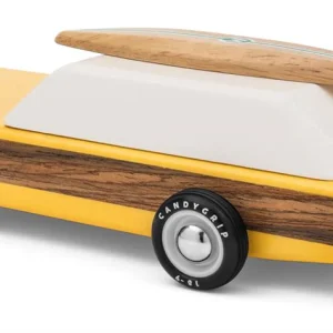 Voiture en Bois Candycar World - Break avec Planche de Surf