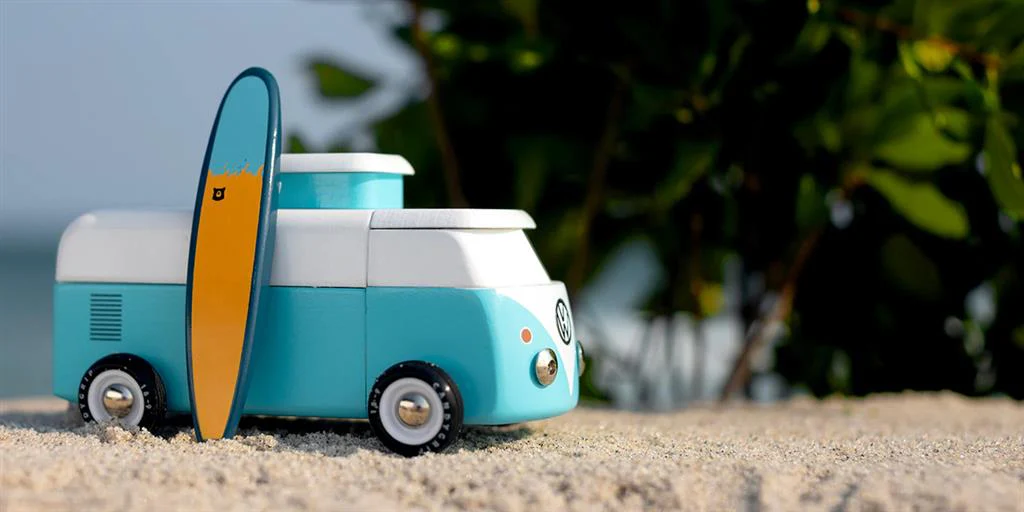 Voiture en Bois Candycar World - Van de Plage Océan – Image 2