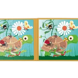 Livre De Puzzle Magnétique - Jardin