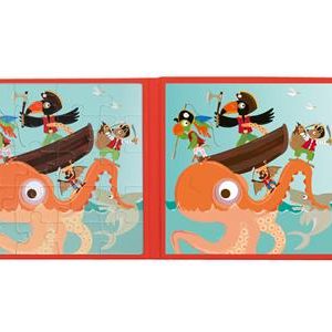 Livre De Puzzle Magnétique - Pirates