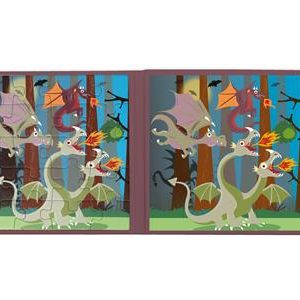 Livre De Puzzle Magnétique - Dragons