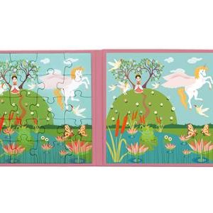 Livre De Puzzle Magnétique - Princesse