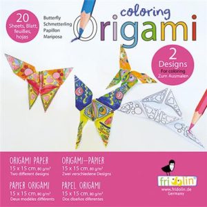 Coloring Origami - Papillon