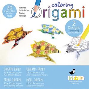 Coloring Origami - Tortoise