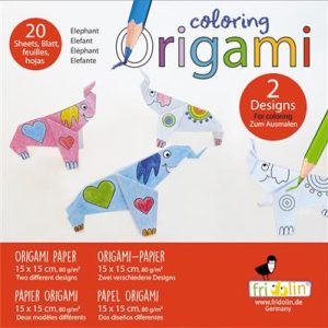 Coloring Origami - éléphant