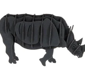 Modèle En Papier 3D - Rhinocéros