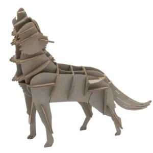 Modèle En Papier 3D - Loup