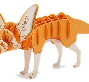 Modèle En Papier 3D - Renard Désert