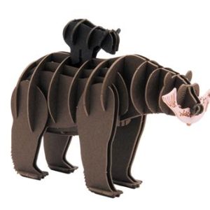 Modèle En Papier 3D - Ours