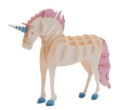 Modèle En Papier 3D - Licorne