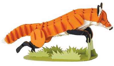 Modèle En Papier 3D - Renard