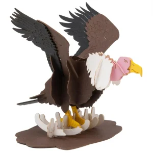 Modèle En Papier 3D - Vautour Blanc