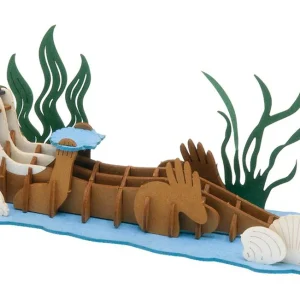 Modèle En Papier 3D - Loutre