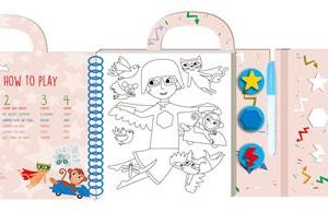 Peinture à L'Eau - Super Héros