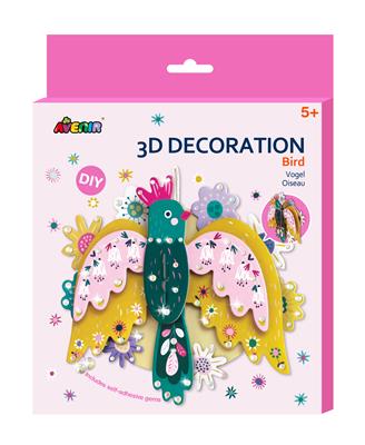 3D Décoration - Oiseau