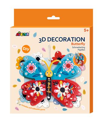 3D Décoration - Papillon
