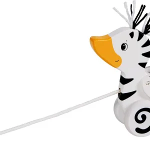 Animal à tirer - Canard Zèbre