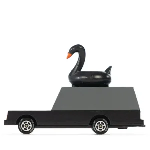 Voiture en Bois Candycar World - Cygne Noir