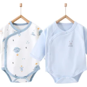 Lot de 2 bodies bébé croisé