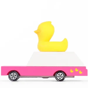 Voiture en Bois Candycar World - Canard Jaune