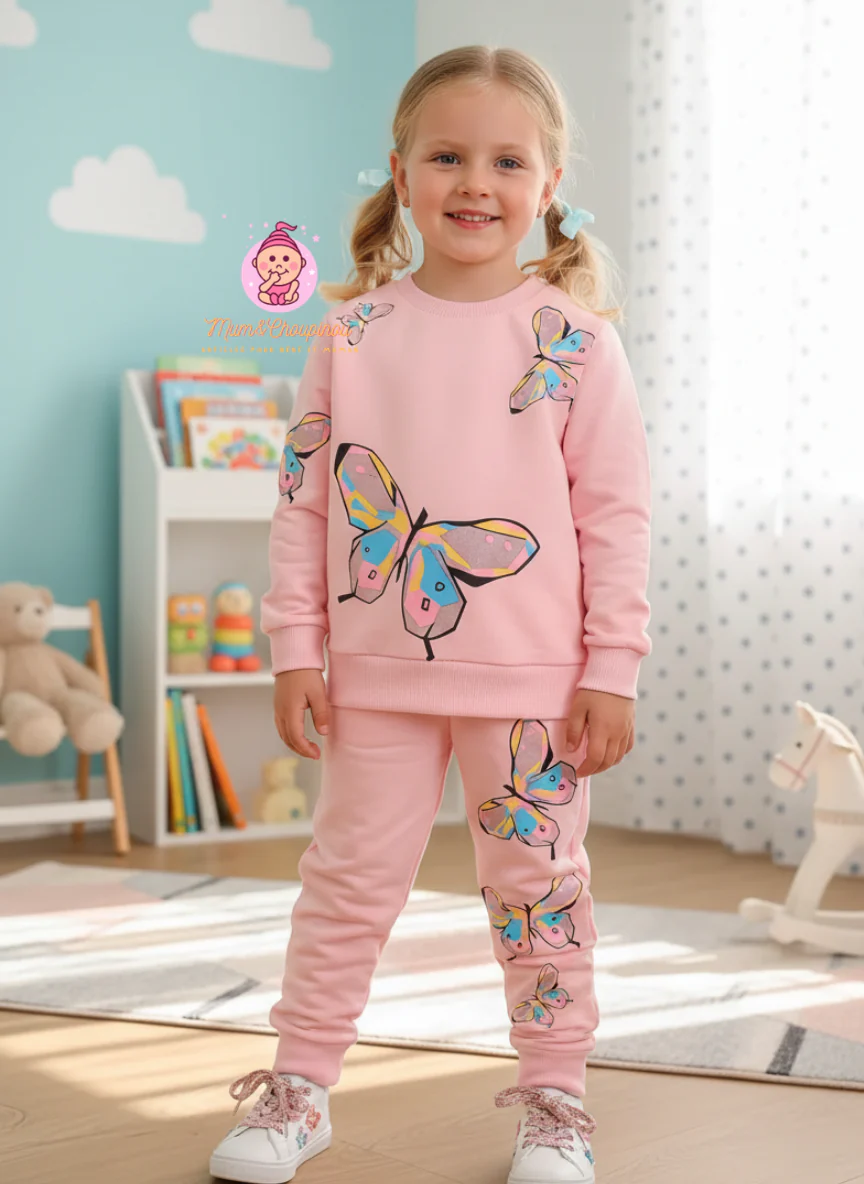 Ensemble fille pantalon et pull