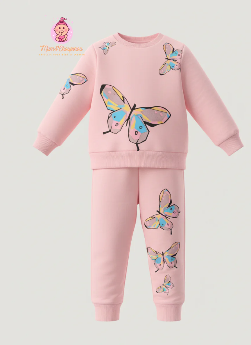 Ensemble fille pantalon et pull – Image 4