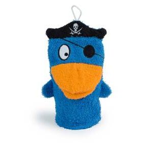 Gant de Toilette Canard Pirate