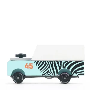 Voiture en Bois Candycar World - Mini Zebra Drifter