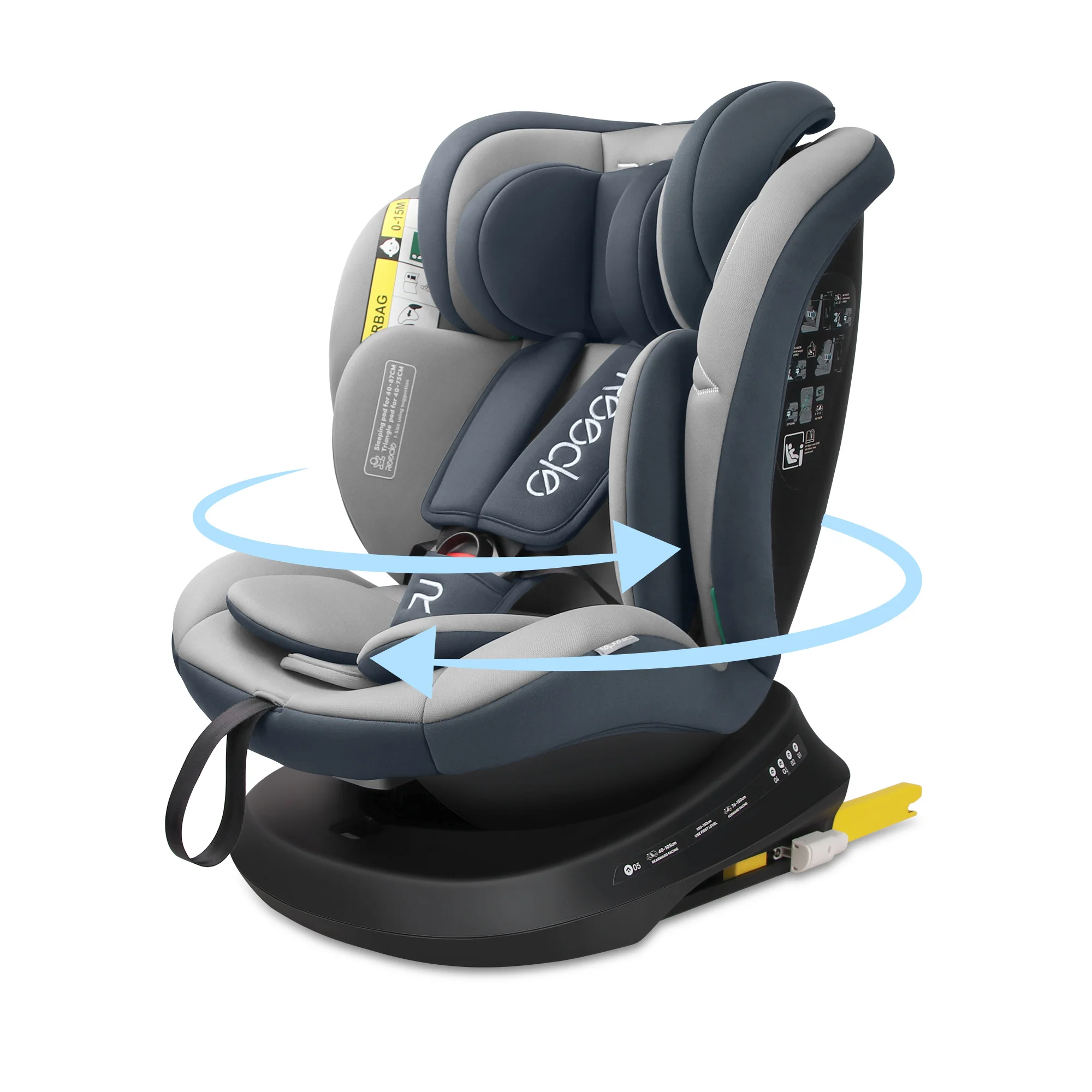Reecle i-Size Siège Auto 360 Pivotant ISOFIX 40-150 cm – Image 5